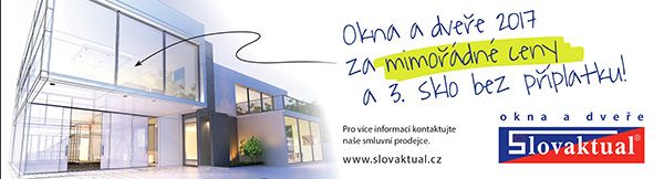 Okna a dveře 2017 za mimořádné ceny a 3. sklo bez příplatku